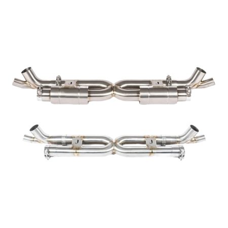 JCR Titanium Center Section for 991 Porsche 911 Turbo / S