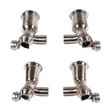 JCR Inconel Valved Silencers for 991.2 Porsche 911 GT2 RS