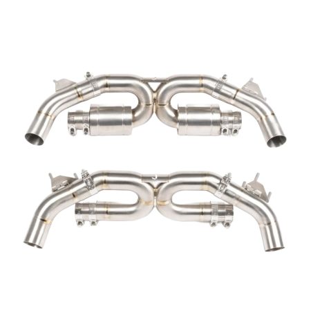 JCR Titanium Center Section for 992.1 Porsche 911 Carrera, Carrera GTS, and Carrera S / Sport Classic / Turbo and Turbo S