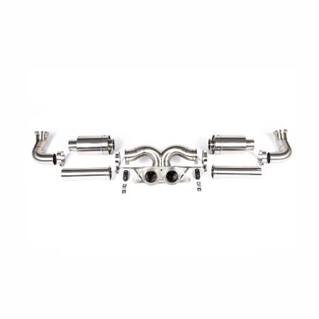 JCR Titanium Non-Valved Superlight Race Exhaust Kit for 997 / 991 Porsche 911 GT3, GT3 RS, GT3 RS 4.0, GT3 Touring, and R