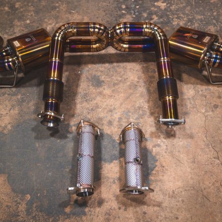 Valvetronic Designs Valved Sport Exhaust System for C8 Chevrolet Corvette [CHEV.C8.VSES.FF.TI/CHEV.C8.VSES.TI]
