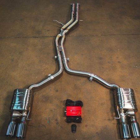 Valvetronic Designs Valved Sport Exhaust System for B8 & B8.5 Audi S4 / S5 [AUD.B8.S4.VSES.AG.RC/AUD.B8.S4.VSES.BR.RC]