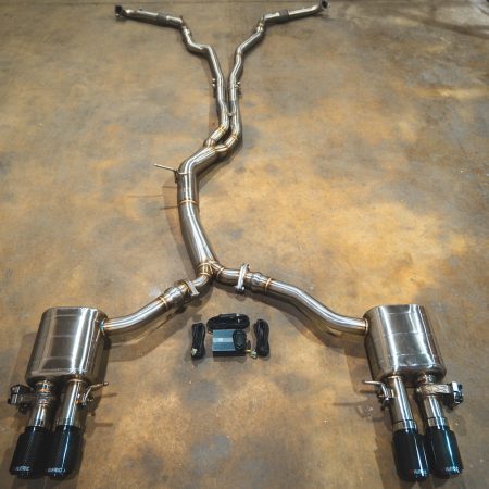 Valvetronic Designs Valved Sport Exhaust System for B9 Audi S4 / S5 [AUD.B9.S4.VSES.BR.RC]