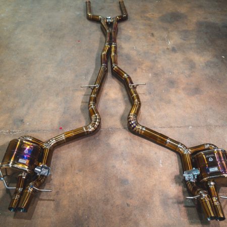 Valvetronic Designs Valved Sport Exhaust System for W213 Mercedes-AMG E 63 [MER.W213.E63.VSES.FF.TI/MER.W213.E63.VSES.TI]