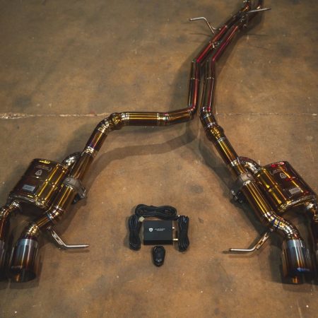 Valvetronic Designs Valved Sport Exhaust System for 95B Porsche Macan [POR.95B.MAC.VSES.TI]