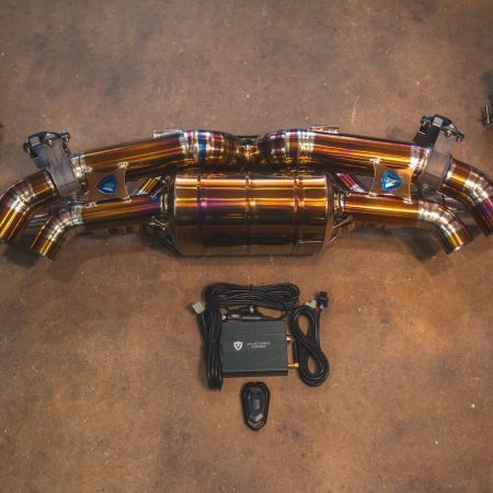 Valvetronic Designs Valved Sport Exhaust System for 992 Porsche 911 Carrera / Turbo [POR.992.TUR.VSES.TI/POR.992.TUR.VSES.FF.TI]