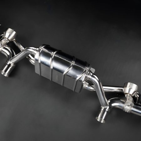 Capristo Full Valved Exhaust System for 982 Porsche 718 Cayman GT4 RS