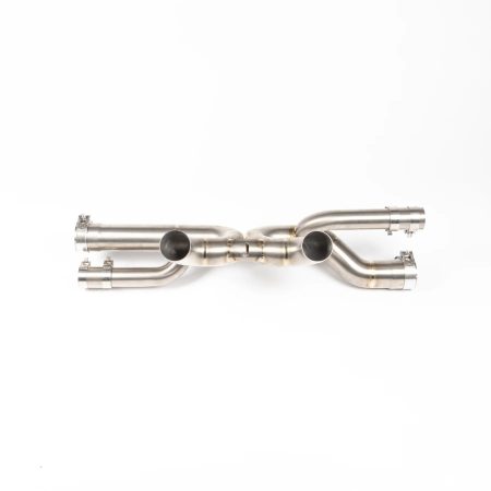 JCR Titanium Non-Valved Center Section for 991.2 Porsche Carrera, GTS, S, and T (with PSE)