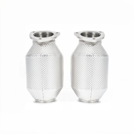 JCR Titanium Race-Silenced Link Pipe Sections (for JCR link pipes) for 982 Porsche 718 Cayman GT4 RS / Spyder RS