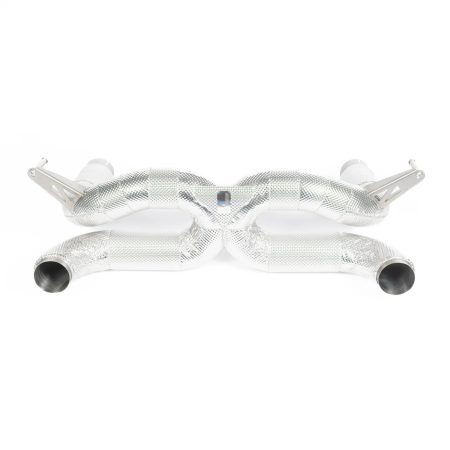 JCR Titanium Race Exhaust System for F142M Ferrari 488 GTB, Spider, Pista, and Pista Spider