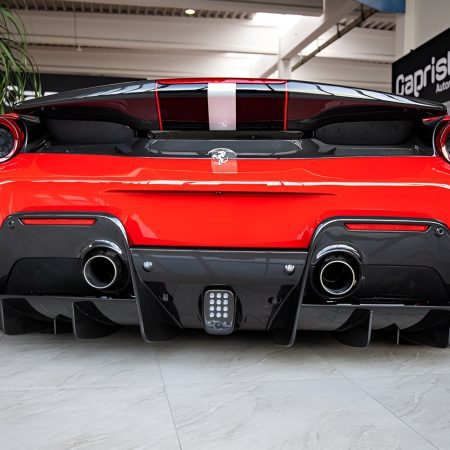 Capristo Carbon Rear Diffuser for Ferrari 488 Pista [03FE08710049LG/03FE08710049LM]