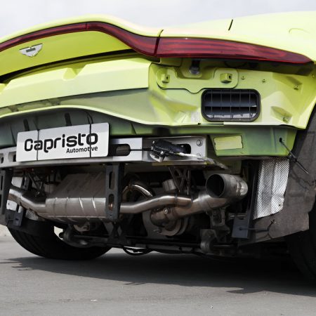 Capristo Valved Exhaust System w/ Carbon Tips for Aston Martin V8 Vantage