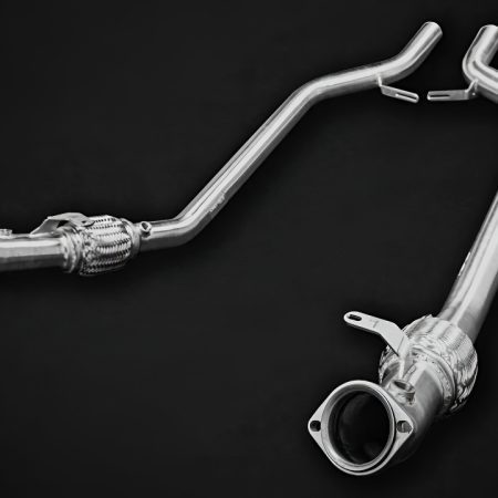 Capristo Middle Silencer Spare w/ Race Pipes for R231 Mercedes-Benz SL 63 AMG [02MB03603011CD]