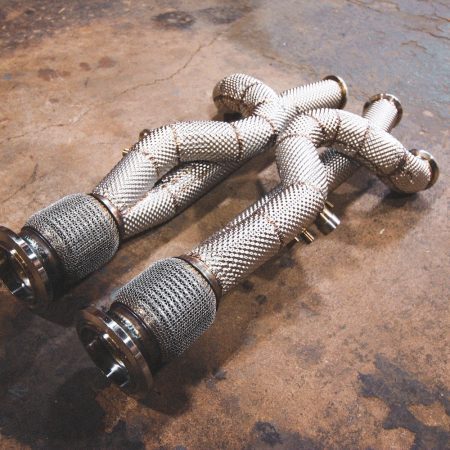 Valvetronic Designs Free Flow Front Pipes for Lamborghini Aventador / S / SV / SVJ [LAM.AVEN.FF/LAM.AVEN.SVJ.FF]