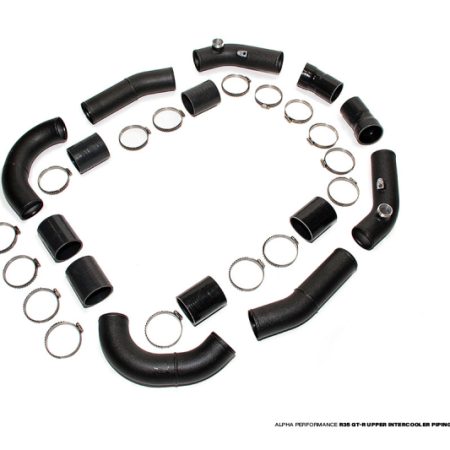 AMS Performance 2009+ Nissan GT-R R35 Alpha Upper I/C Pipe (Use w/Alpha I/C / TiAL Flange)