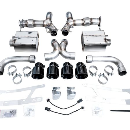 AWE Tuning Valved SwitchPath Exhaust System w/ Diamond Black Tips for C8 Chevrolet Corvette Z06 [3025-43906]