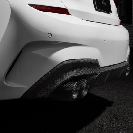 3DDesign Carbon Rear Diffuser G20 3 Series M Sport (with quad tips) [3108-32021]