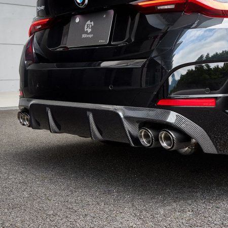 3DDesign Carbon Rear Diffuser for G26 BMW 4 Series M Sport and i4 M Sport [3108-32612/3108-32622]