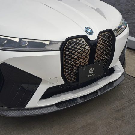 3DDesign Carbon Front Lip Spoiler for I20 BMW iX M Sport [3101-52012]