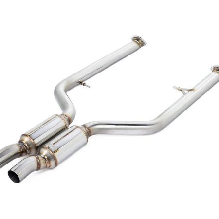 3DDesign Resonated Center Pipes Set for G8x BMW M2, M3, and M4 [4102-38211]