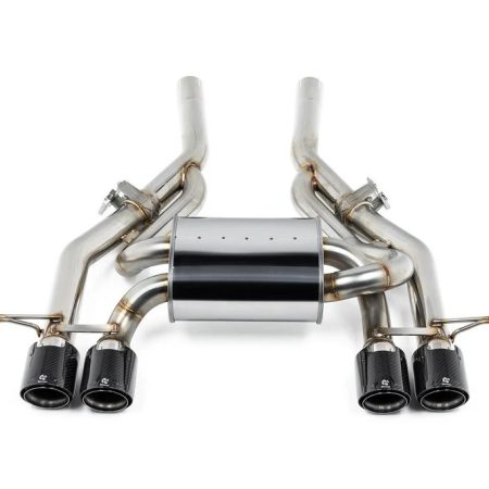 3DDesign Valved Rear Exhaust Section w/ Carbon Tips for G8x BMW M3 and M4 [4101-38211C]