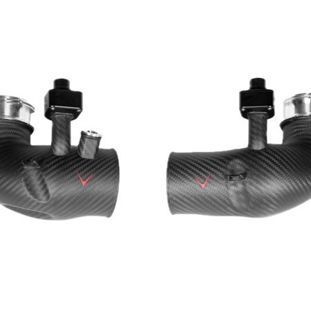 Eventuri Carbon Turbo Inlet Set for G9X BMW M5 [EVE-G9X-CF-CHG/EVE-G9X-CFM-CHG]