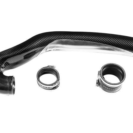 Eventuri Black Carbon Turbo Tube for W177 / X118 / X247 Mercedes-AMG A 35, A 250, CLA 35, CLA 250 and GLB 35 [EVE-A35-CF-CHG]