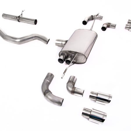 Milltek Non-Resonated Catback Exhaust System for L663 Land Rover Defender 90 (P300 / P400e)