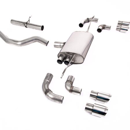 Milltek Non-Resonated Catback Exhaust System for L663 Land Rover Defender 110 (P400)