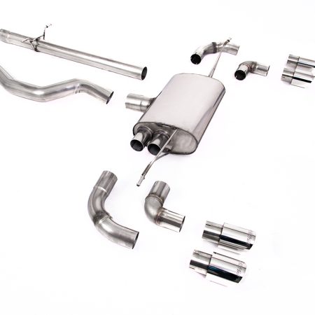 Milltek ECE-Approved Non-Resonated Catback Exhaust System for L663 Land Rover Defender 110 (P400)