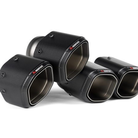 Akrapovic Carbon Hexagonal Tailpipe Set (with Akrapovic exhaust) for G90 & G99 BMW M5 [TP-CT/79]
