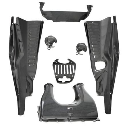 Fabspeed Carbon Engine Bay Set for F142 Ferrari 458 Italia [FS-CF-FER-458EBC7]