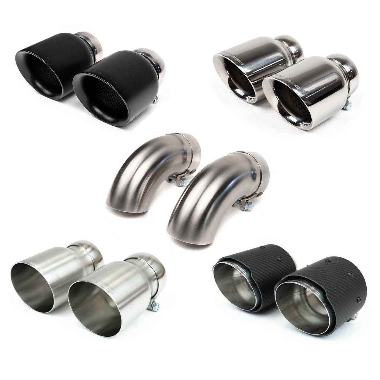 Fabspeed Titanium Valvetronic X-Pipe Cat-Back Exhaust System for 982 Porsche 718 Cayman GT4 RS